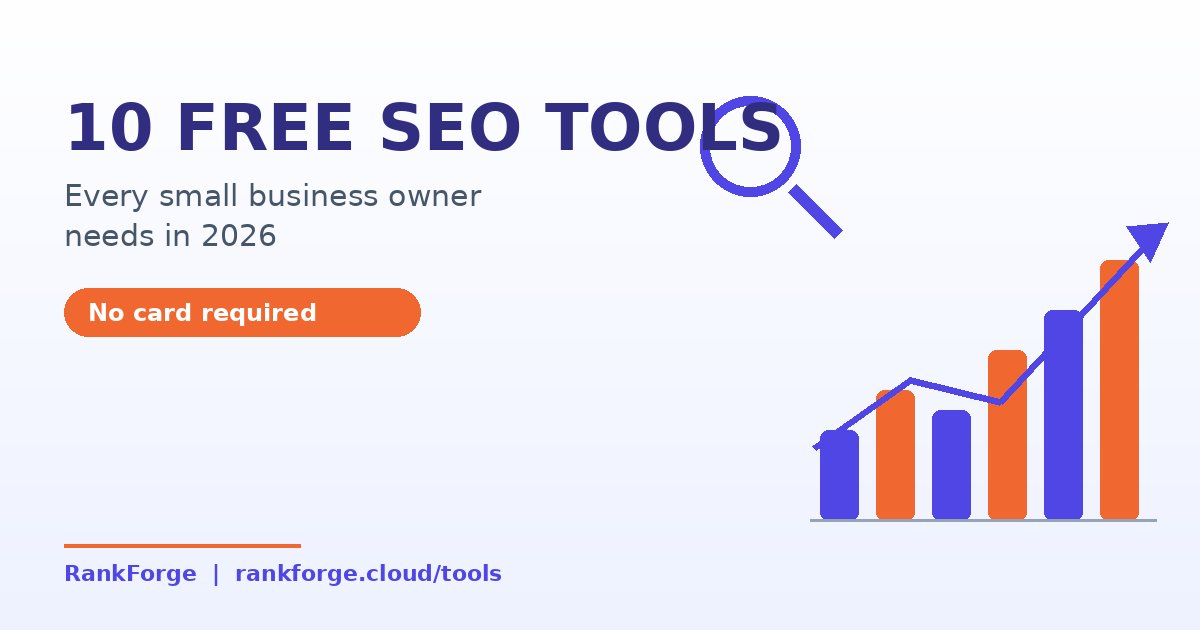 10 Free SEO Tools Every Small Business Owner Needs in 2026